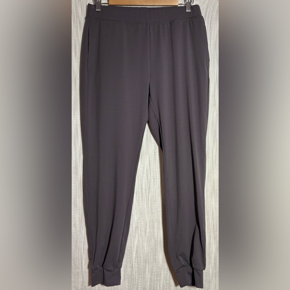 Fabletics Charcoal Jogger Jumpsuit Romper
